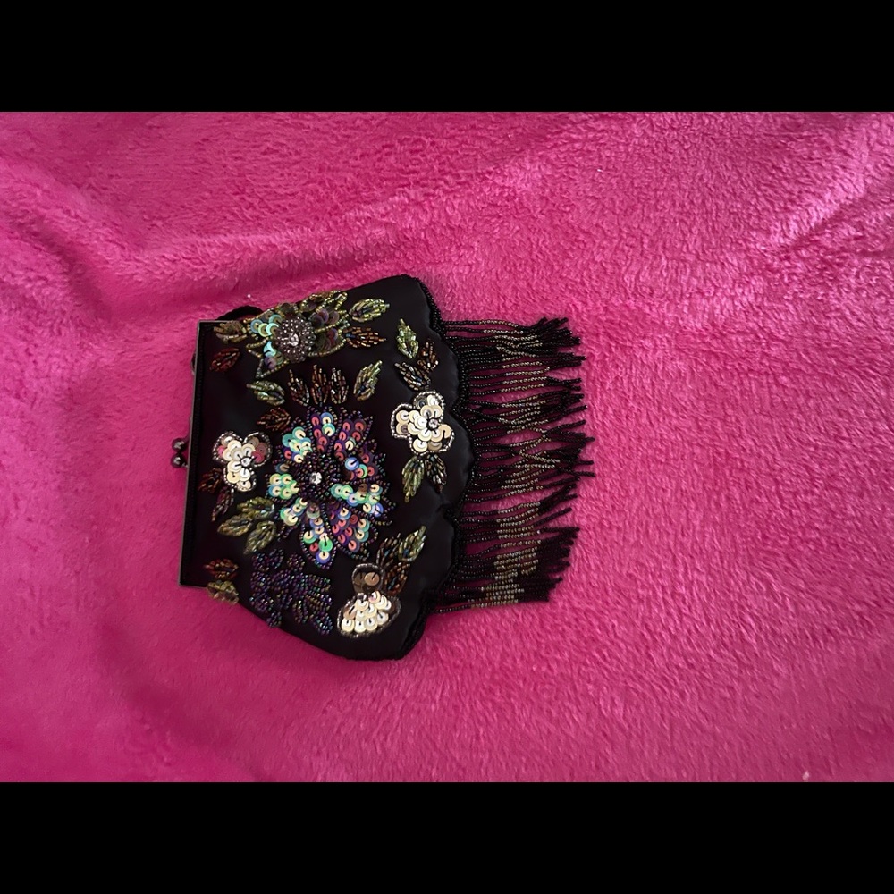 Black pouch bag